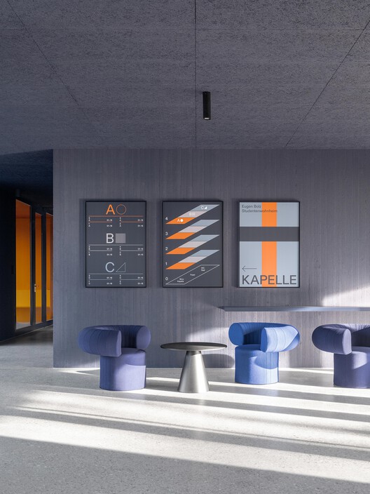 Eugen-Bolz Student Residence / Cukrowicz Nachbaur Architekten - Interior Photography