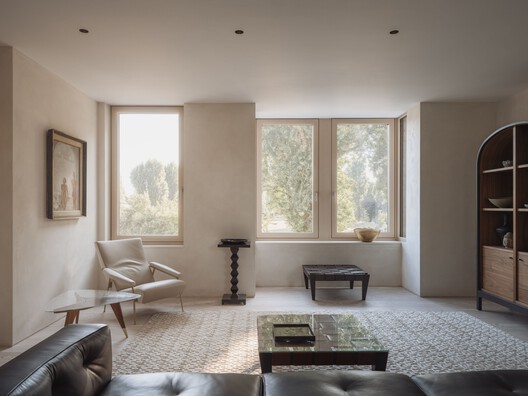 West London House  / Goldstein Heather - Interior Photography, Living Room, Wood, Chair