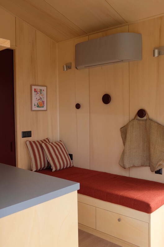 The Root Cabin / Kasawoo - Interior Photography, Bedroom, Wood