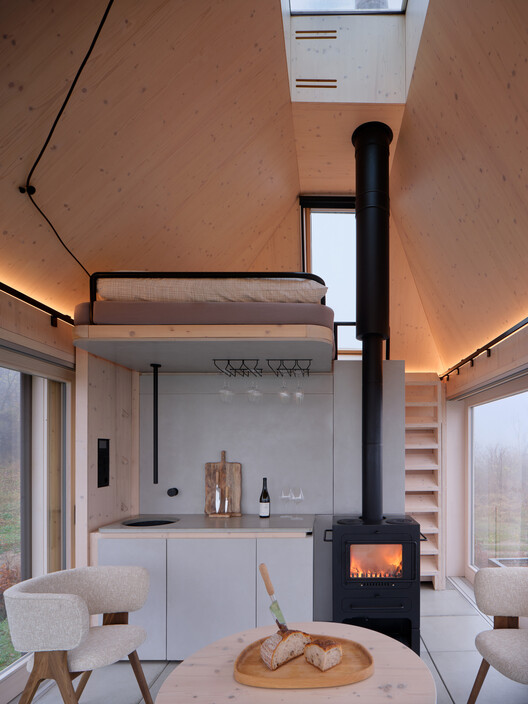 Cabin Devín / Ark-Shelter + ARCHEKTA - Interior Photography, Wood