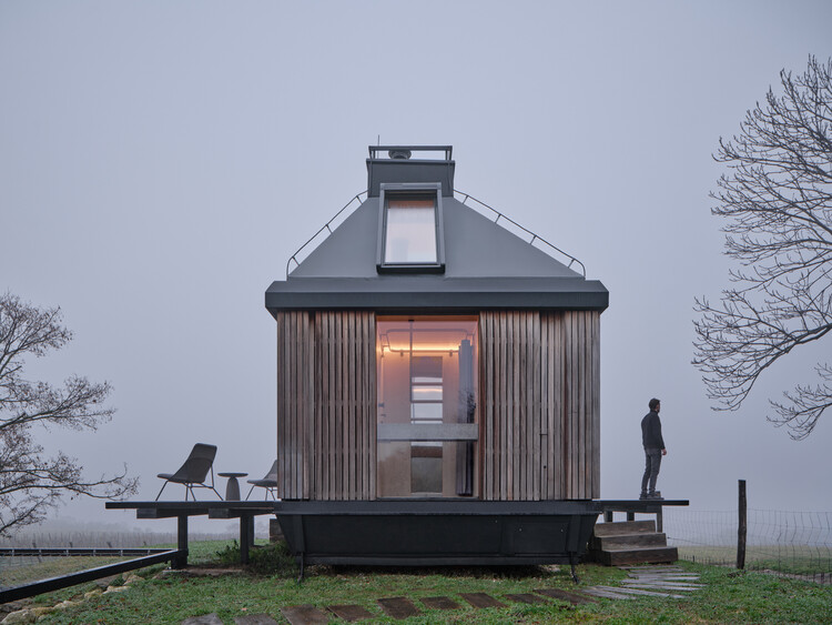 Cabin Devín / Ark-Shelter + ARCHEKTA - Exterior Photography, Cabins & Lodges
