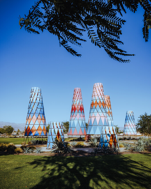 Coachella 2026 Immersive Installations Explore Monumentality and Light Transparency in the California Desert - Image 51 of 82