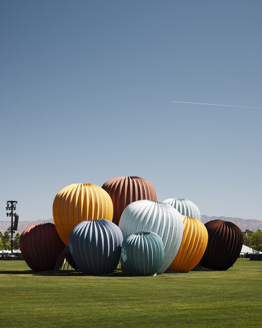 Coachella 2026 Immersive Installations Explore Monumentality and Light Transparency in the California Desert - Image 9 of 82