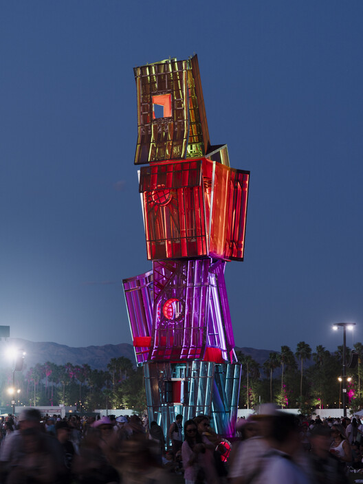 Coachella 2026 Immersive Installations Explore Monumentality and Light Transparency in the California Desert - Image 49 of 82