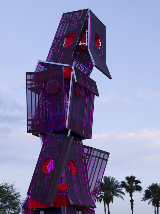 Coachella 2026 Immersive Installations Explore Monumentality and Light Transparency in the California Desert - Image 47 of 82