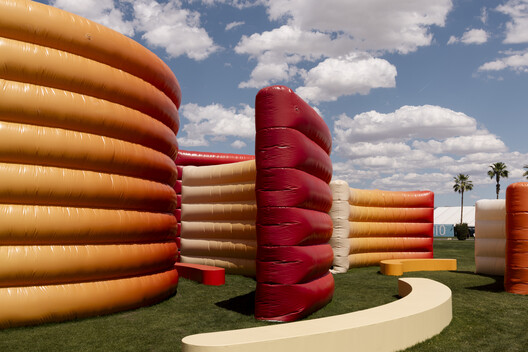 Coachella 2026 Immersive Installations Explore Monumentality and Light Transparency in the California Desert - Image 2 of 82