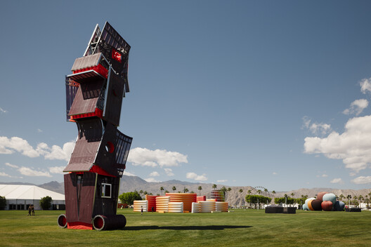 Coachella 2026 Immersive Installations Explore Monumentality and Light Transparency in the California Desert - Image 7 of 82