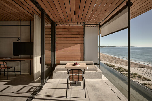 Dexamenes Seaside Hotel Extension / K-Studio Dexamenes Seaside Hotel Extension / K-Studio - Interior Photography, Wood, Deck, Beam