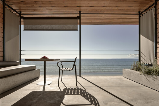 Dexamenes Seaside Hotel Extension / K-Studio Dexamenes Seaside Hotel Extension / K-Studio - Interior Photography, Living Room, Wood, Chair, Deck, Patio