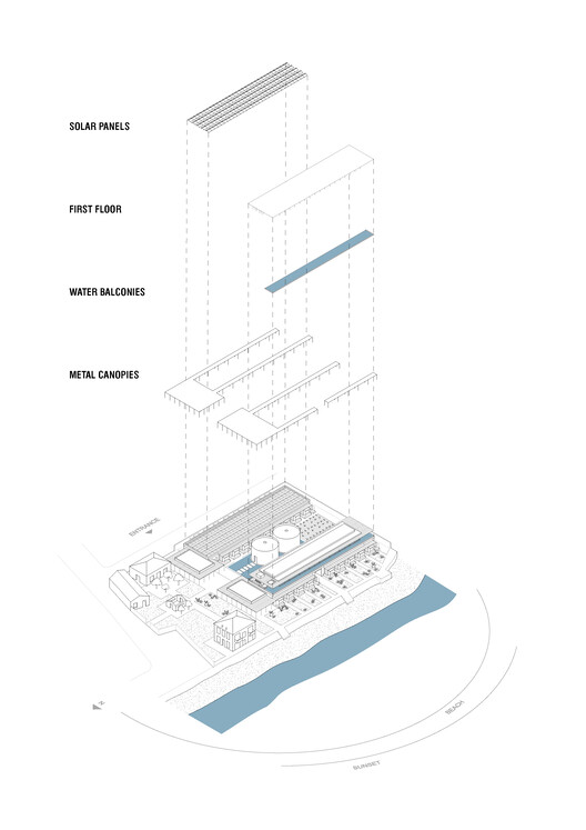 Dexamenes Seaside Hotel Extension / K-Studio Dexamenes Seaside Hotel Extension / K-Studio - Image 28 of 29