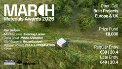 Open Call: Built Projects with Sustainable Materials