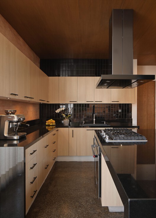Juriquilla House / Estudio Mero Juriquilla House / Estudio Mero - Interior Photography, Kitchen, Countertop, Wood, Lighting