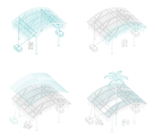 What Textiles and Translucency Bring to Public Space: 5 Lightweight Interventions What Textiles and Translucency Bring to Public Space: 5 Lightweight Interventions - Image 8 of 20