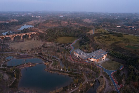 Renmin Canal Water Conservancy Culture Zhongjiang Memorial Hall / AOMOMO Studio, Shanghai Jiao Tong University - Exterior Photography