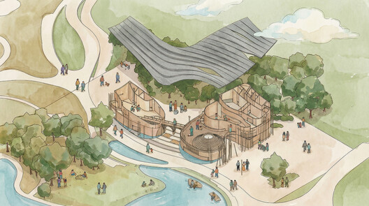 Renmin Canal Water Conservancy Culture Zhongjiang Memorial Hall / AOMOMO Studio, Shanghai Jiao Tong University - Image 35 of 49