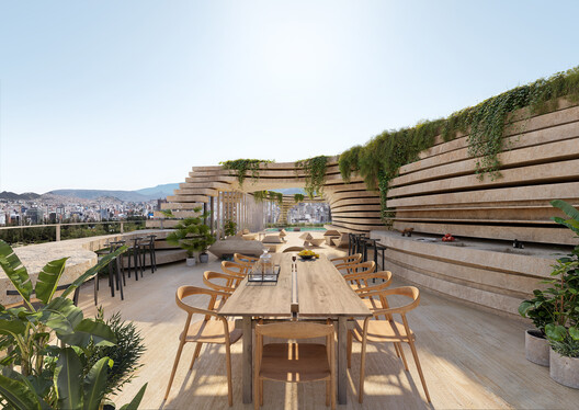 Kengo Kuma & Associates Unveils Its First Project in Ecuador with Qapital Tower - Image 7 of 10