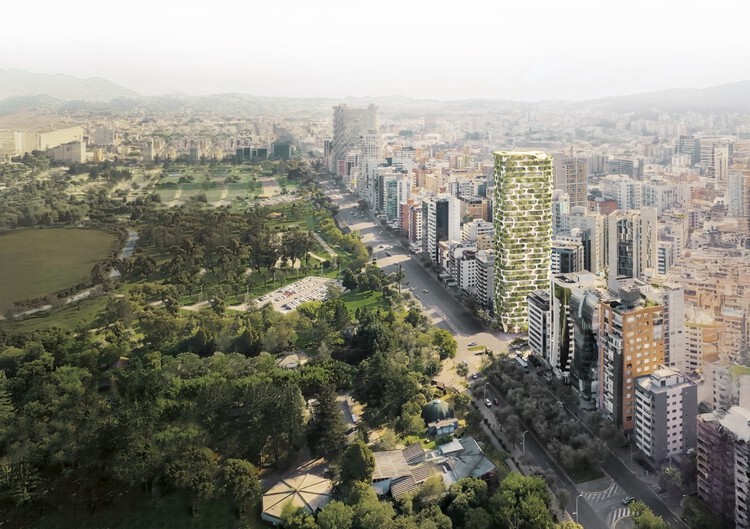 Kengo Kuma & Associates Unveils Its First Project in Ecuador with Qapital Tower - Image 2 of 10