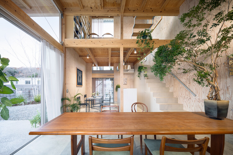 云之台 / CLOUD ARCHITECTS - 室内图, 餐厅, 木头, 梁, 阳台