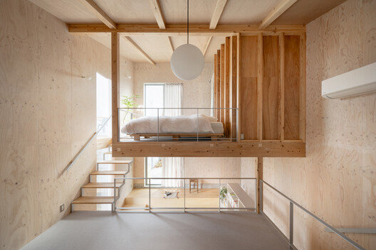 Cloud Terrace / CLOUD ARCHITECTS Cloud Terrace / CLOUD ARCHITECTS - Interior Photography, Kitchen, Wood, Stairs, Handrail