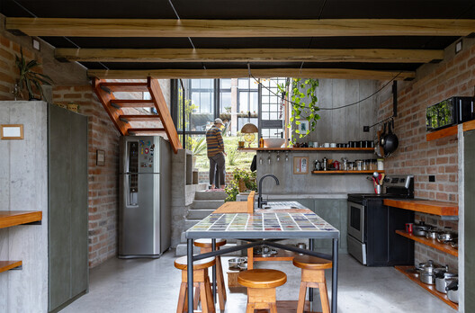 Bread Oven House / Taller General + ERDC arquitectos Bread Oven House / Taller General + ERDC arquitectos - Interior Photography, Kitchen, Wood, Countertop, Chair