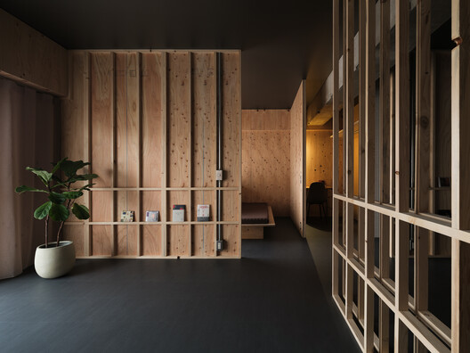 Six-Grid House in Osaka / Atelier 405 - Interior Photography, Closet, Wood, Lighting