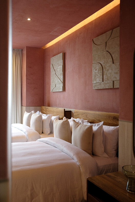 Laiva Plaza Hotel / RA! Laiva Plaza Hotel / RA! - Interior Photography, Wood, Bedroom, Lighting, Bed