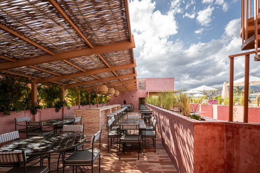 Laiva Plaza Hotel / RA! Laiva Plaza Hotel / RA! - Exterior Photography, Chair, Patio, Courtyard