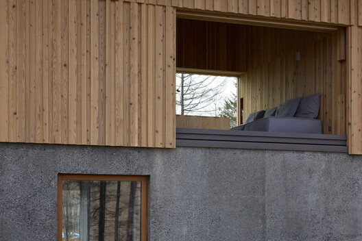House in Kirigamine / imajo design - Interior Photography, Wood, Concrete