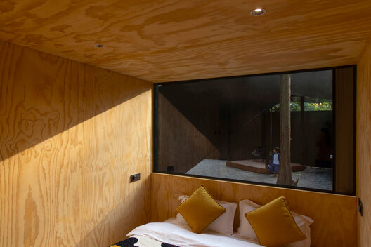 Playtime Cabin / Wiki World + Advanced Architecture Lab - Interior Photography, Bedroom, Wood