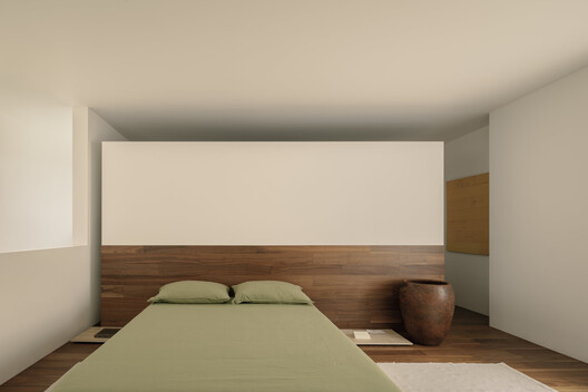Kehai House / HW Studio Kehai House / HW Studio - Interior Photography, Bedroom, Bed, Wood, Lighting
