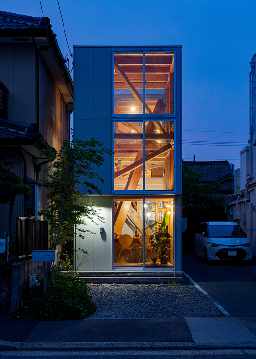 House & Office SH / 1-1 Architects - Exterior Photography, Glass