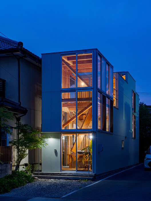 House & Office SH / 1-1 Architects - Exterior Photography, Balcony