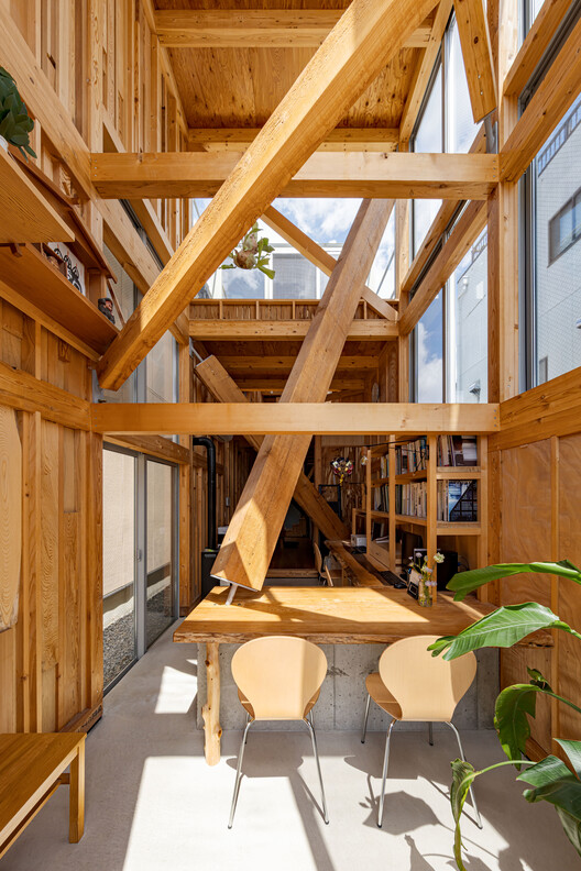 House & Office SH / 1-1 Architects - Interior Photography, Houses, Beam