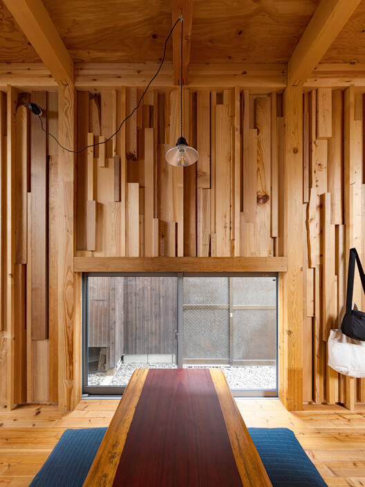 House & Office SH / 1-1 Architects - Interior Photography, Wood, Lighting, Beam