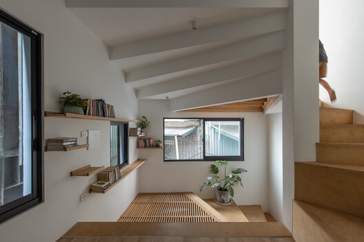 Loli House / t + m design office - Interior Photography, Wood, Stairs, Lighting