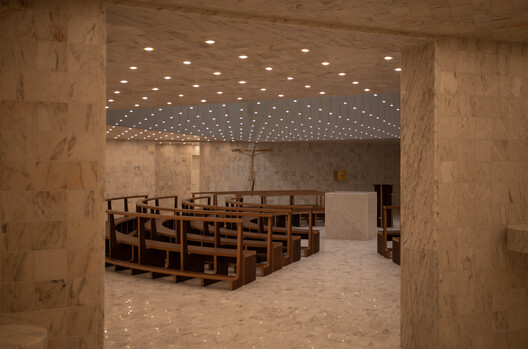 Iglesia y centro parroquial de São José da Boavista / Matos Gameiro Arquitectos + Atelier Bugio Iglesia y centro parroquial de São José da Boavista / Matos Gameiro Arquitectos + Atelier Bugio - Imagen 25 de 36