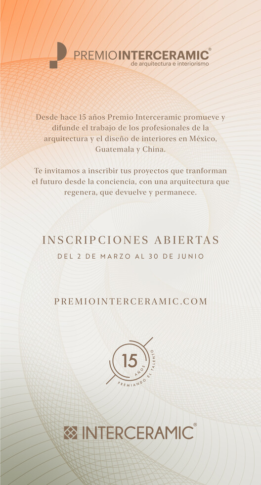 Premio Interceramic de Arquitectura e Interiorismo 2026