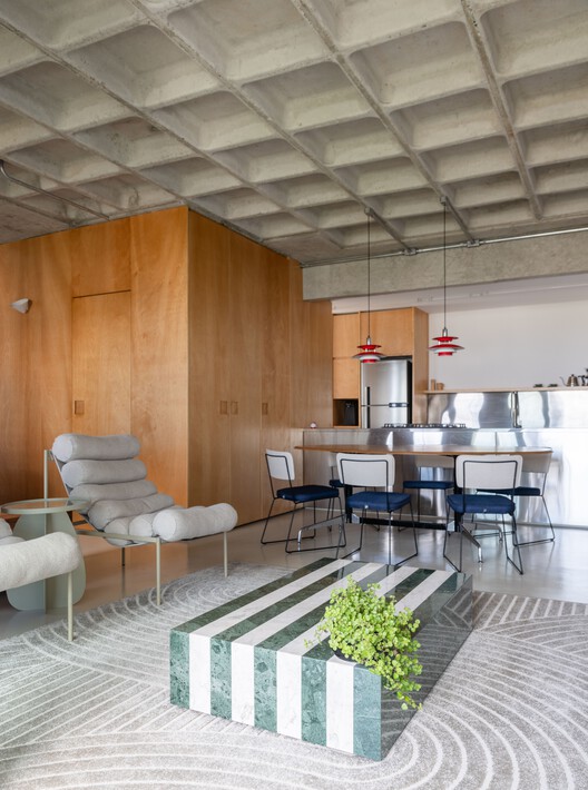 M.F. Apartment / Studio JPH - Interior Photography, Wood, Chair