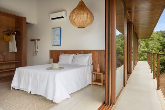 Terramar House / Estúdio Pedro Haruf - Interior Photography, Bedroom, Wood
