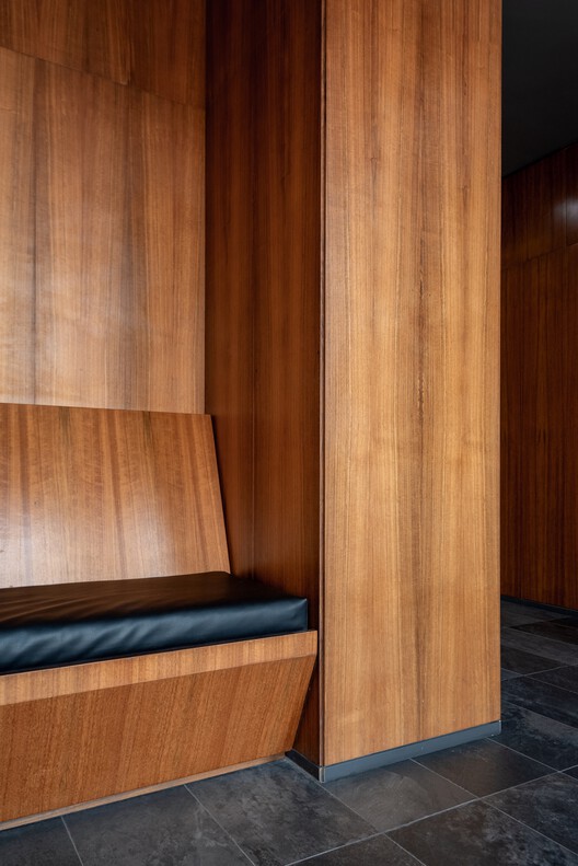 Accra Studio / Adjaye Associates - Interior Photography, Closet, Wood, Glass
