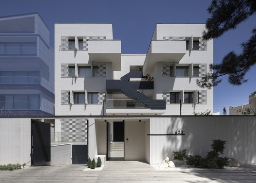 Frenzy Stair / Sepide Elmi - Exterior Photography, Facade, Balcony, Concrete