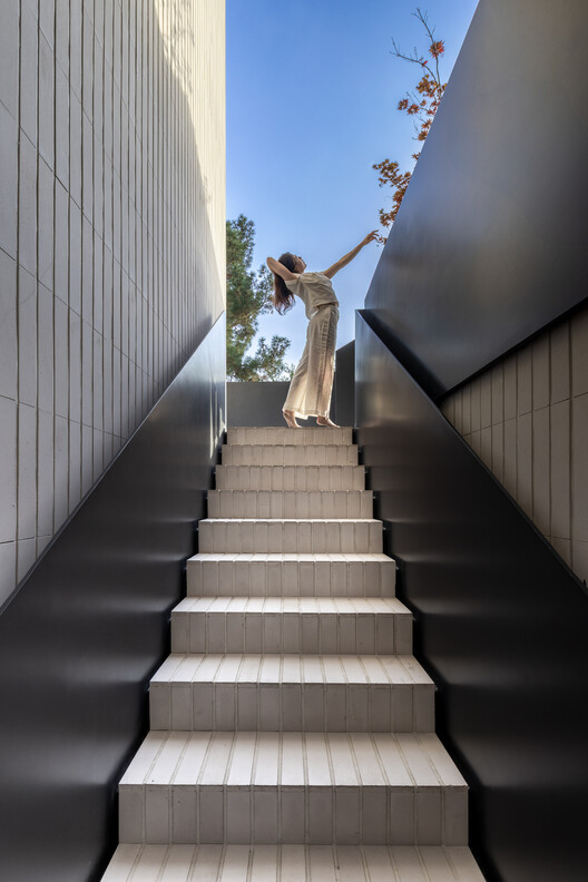 Frenzy Stair / Sepide Elmi - Exterior Photography, Stairs, Handrail