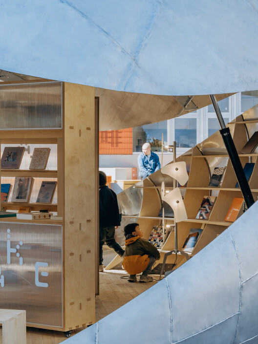 Shell Book Pavilion / LUO studio - Interior Photography