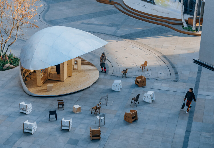 Shell Book Pavilion / LUO studio - Exterior Photography, Retail 