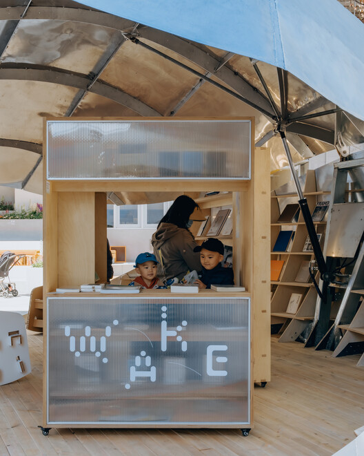 Shell Book Pavilion / LUO studio - Interior Photography, Kitchen