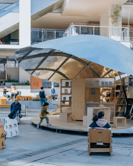 Shell Book Pavilion / LUO studio - Interior Photography