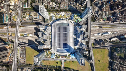 广州白云站 TOD 办公楼建筑群 / 华工设计院+广州地铁院 - 建筑图, 鸟瞰图, 城市