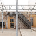The Dryer Workshop / Atelier dmb - Interior Photography, Renovation, Beam, Stairs