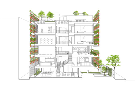 Flying Vegetation / H&P Architects - Image 34 of 35