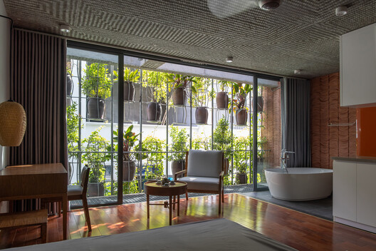 Flying Vegetation / H&P Architects - Interior Photography, Chair, Balcony